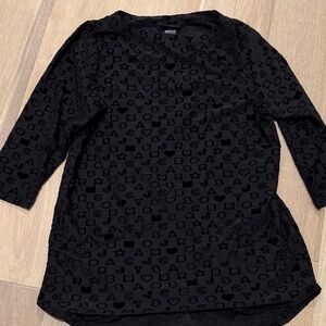 Marc By Marc Jacobs Black Swim Coverup